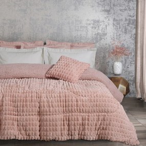 Κουβερτοπάπλωμα Sherpa 1175 Nude Das Home Μονό 160x220cm Πολυέστερ