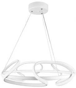 Κρεμαστό Φωτιστικό Οροφής LED 100W 3CCT Orion-50 Heronia Lighting-01-0341-Λευκό 01-0341