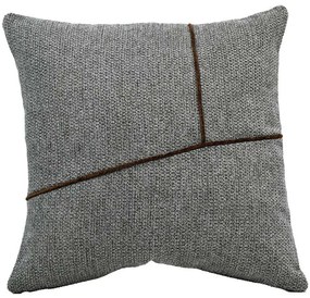 Μαξιλάρι Διακοσμητικό (Με Γέμιση) Linear 374-225-498 Grey 43X43 Ύφασμα