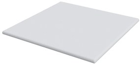 vidaXL Στρώματα Λευκό 180 x 200 cm 100% ύφασμα πολυεστέρα με τζακάρ