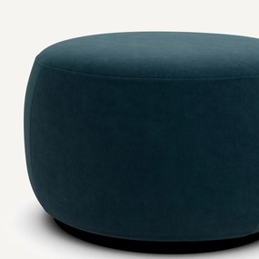 Υποπόδιο XL από βελούδο Rosebury, σχεδίασης E.Gallina