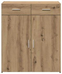 vidaXL Ντουλάπι αποθήκευσης artisan δρυς 80 x 42.5 x 93.5 εκ.