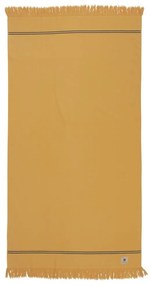 Πετσέτα Θαλάσσης 3518 Mustard Greenwich Polo Club Θαλάσσης 80x170cm 100% Cotton