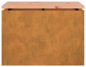 vidaXL Παγκάκι κήπου Σκ rusty 60 x 40 x 43 εκ
