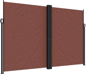 vidaXL Σκίαστρο Πλαϊνό Συρόμενο Καφέ 220 x 1000 εκ.