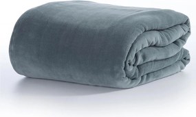 Κουβέρτα Fleece Υπέρδιπλη (220x240) Nef-Nef Homeware Cosy Dusty Blue