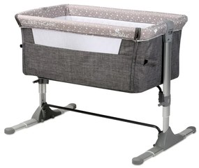 Λίκνο - Παρκοκρέβατο  Sleep &amp; Care με αεριζόμενο στρωματάκι Grey Elephant 10080431901 Lorelli