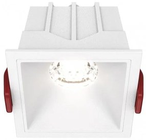 Χωνευτό Σποτ Οροφής Alfa LED 10W 4000K Λευκό DL043-01-10W4K-SQ-W MAYTONI DL043-01-10W4K-SQ-W Λευκό