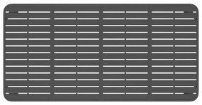 vidaXL Τραπέζι Κήπου Ανθρακί 200x100x71 εκ. Ατσάλινο