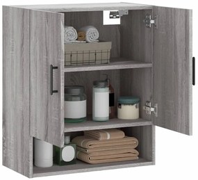 vidaXL Ντουλάπι Τοίχου Γκρι Sonoma 60 x 31 x 70 εκ. από Επεξεργ. Ξύλο