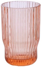 Ποτήρι Νερού Σωλήνα Event 849008 350ml Coral Marva Glass