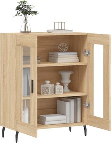 vidaXL Ντουλάπι Sonoma Δρυς 69,5 x 34 x 90 εκ. από Επεξεργασμένο Ξύλο