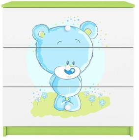 Συρταριέρα Babydreams Cartoon-Prasino-Teddy Bear