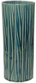 Διακοσμητικό Βάζο 003-123-037 13,5x9,5x35,5cm Green Ceramic