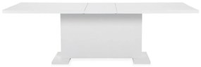 Τραπέζι Scandinavian Choice 524, Άσπρο, 75x90x180cm, Επιμήκυνση, Ινοσανίδες μέσης πυκνότητας