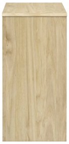 vidaXL Τραπέζι Κονσόλα SAUDA Δρυς 89,5x36,5x73 εκ. Μασίφ Ξύλο Πεύκου