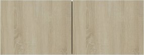 vidaXL Έπιπλα Τηλεόρασης 4 τεμ. Sonoma Δρυς 80x30x30 εκ. Επεξ. Ξύλο
