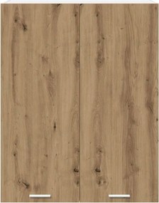 vidaXL Κρεμαστό ντουλάπι με αποθήκευση Artisan Oak 80 x 31 x 100 εκ.