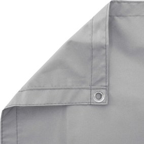 vidaXL Οθόνη Μπαλκονιού Ανοιχτό γκρι 75 x 200 cm