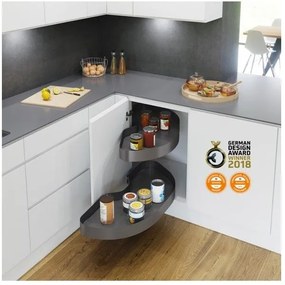 Vauth Sagel Μηχανισμός Κουζίνας Cornerstone Maxx Planero με 2 ράφια 60cm