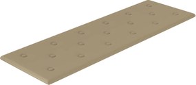 vidaXL Κεφαλάρι Τοίχου 12 pcs Καπουτσίνο 90 x 30 cm Τεχνητό Δέρμα