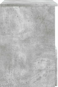 vidaXL Ντουλάπι Μπάνιου Γκρι Σκυροδέματος 30 x 35 x 50 εκ.