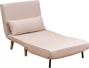 1-Seat Sofa-Bed Folde Single - Cream Cream