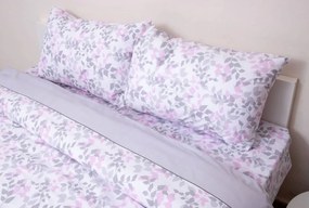 Σετ Κουβερτώριο Μονό 160x240 Premium 5008 Γκρι Anna Riska