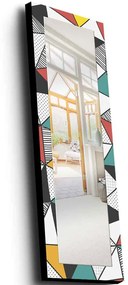 Καθρέπτης Τοίχου 755MER1146 40x120cm Multi Wallity Ξύλο,Ύφασμα