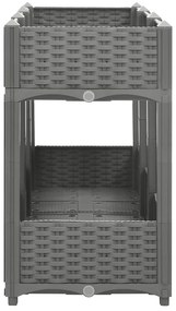 vidaXL Ζαρντινιέρα 120 x 40 x 71 εκ. από Πολυπροπυλένιο