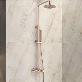 Μπαταρία Σταθερού Ντους Artemis SO551B-RG Rose Gold Karag Ατσάλι,Abs