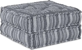 vidaXL Μονάδα Μοντέρνου Καναπέ Εκτύπωση Γκρι 70 x 70 x 36 εκ Ύφασμα