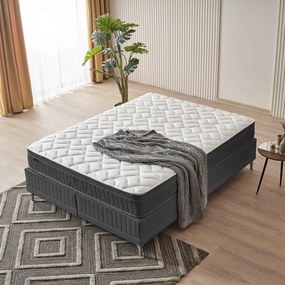 Ανατομικό Στρώμα WINART Διπλό Γκρί 160x200εκ. 160x200x28 εκ.