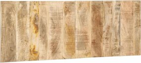 vidaXL κεφαλάρι 140 cm μασίφ ακατέργαστο ξύλο Mango