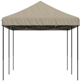 Τέντα Εκδηλώσεων Πτυσσόμενη Pop-Up Taupe 580x292x315 εκ. - Μπεζ-Γκρι