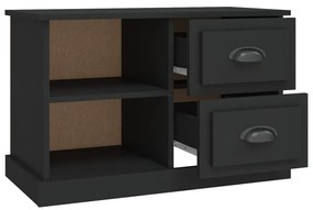 vidaXL Έπιπλο Τηλεόρασης Μαύρο 73x35,5x47,5 εκ. Επεξεργασμένο Ξύλο