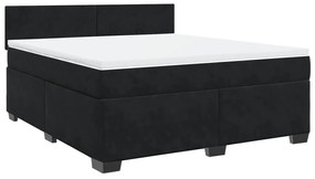 ΚΡΕΒΑΤΙ BOXSPRING ΜΕ ΣΤΡΩΜΑ ΜΑΥΡΟ 180X200 ΕΚ. ΒΕΛΟΥΔΙΝΟ 3286374