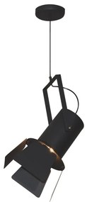 Φωτιστικό Οροφής Κρεμαστό HL-3600-1L 77-4248 Arlen Black Homelighting Metal
