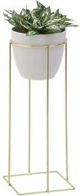Τεχνητό Φυτό Σε Ανθοστήλη 3-85-475-0258 20x20x62cm Multi Inart Metal