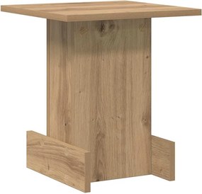 vidaXL End Table Artisan Oak 35,5 x 35 x 40 εκ Επεξεργασμένο ξύλο