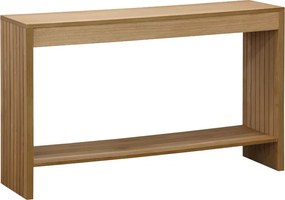 Κονσόλα Focused pakoworld MDF φυσικό 120x35x74εκ