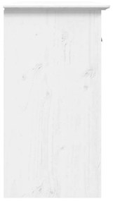 Μπουφές BODO Λευκός 115 x 43 x 79,5 εκ. από Μασίφ Ξύλο Πεύκου - Λευκό