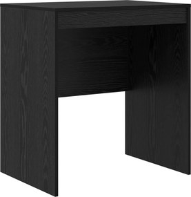 vidaXL Γραφείο με συρτάρι με ράφι με αποθήκευση 2 pcs Μαύρη Οξυά