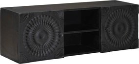 vidaXL Ντουλάπι TV Μαύρο 105 x 30 x 35 εκ