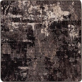 vidaXL Χαλί Runner MARSA Μαύρο και Λευκό 100 x 100 cm