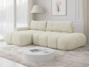 Γωνιακός καναπές Mitto I-Εκρού-Αριστερή