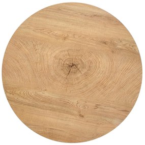 BROKLYN c. table natural oak / black DIOMMI V-CH-BROOKLYN-LAW