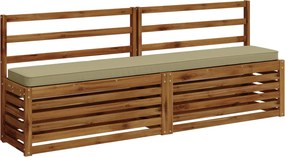 vidaXL Μαξιλάρια Πάγκου 2 Τεμαχίων VUGHT 2 pcs 100% Πολυεστέρας