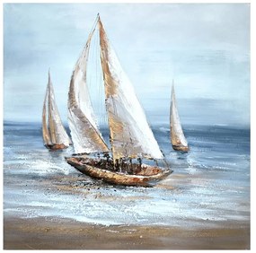 Πίνακας σε καμβά Sailer Inart 100x3x100εκ 100x3x100 εκ.