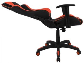 ΚΑΡΕΚΛΑ ΓΡΑΦΕΙΟΥ GAMING HM1062.01 SPEED ΜΑΥΡΟ ΚΟΚΚΙΝΟ PU 68,5 x 71,5 x 133,5 εκ.